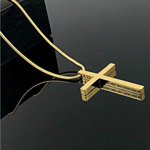 Stainless Steel Cross Necklace